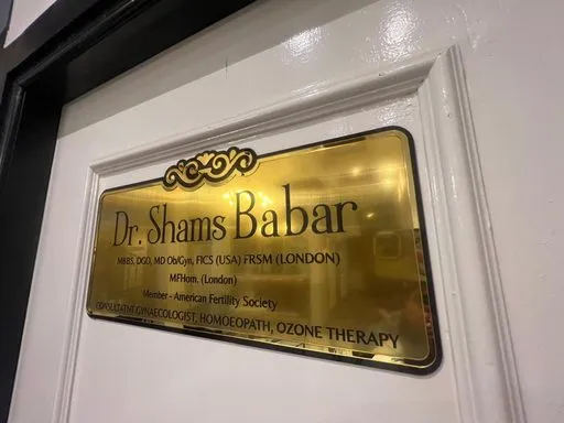 Acrylic Gold 2D Door Plate — Name Plates by Universal Enterprises