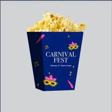 Popcorn Buckets — Packaging by Universal Enterprises